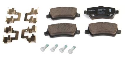 Volvo Disc Brake Pad Set - Rear (w/ EPB) 30671575